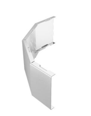 Крышка внеш. верт. угла 90 гр. 100 мм "ПЛЮС"